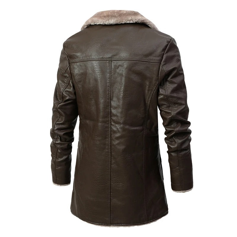 Tom Hollinger | Herren Winterjacke mit Sherpa Futter
