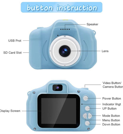 SnapMuse™ Mini Camera — Capture Timeless Memories with Vintage Flair and Instant Sharing