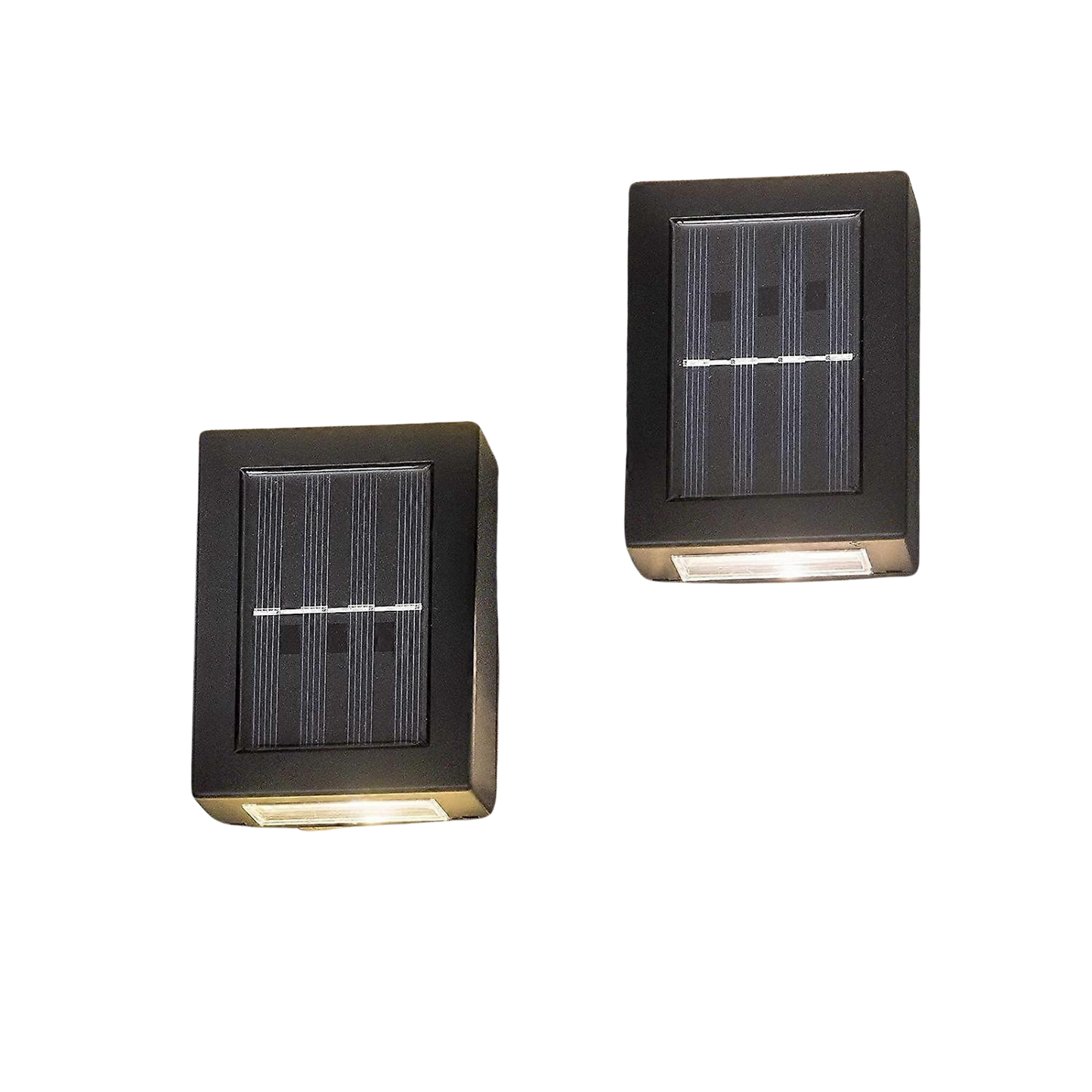 Solar LED Wandleuchte Außen, IP65, Up & Down Licht, Kabellos