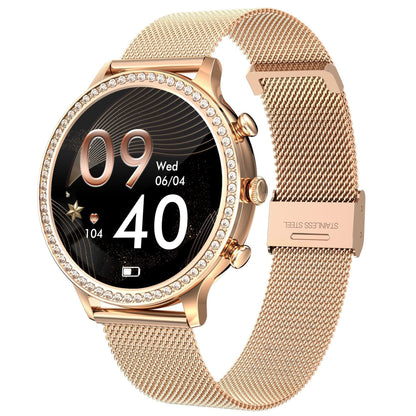California Smartwatch für Damen – Strahlendes Glitzer-Design trifft auf Eleganz