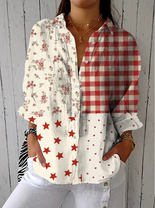 Laylani | Country House Patchwork Blouse