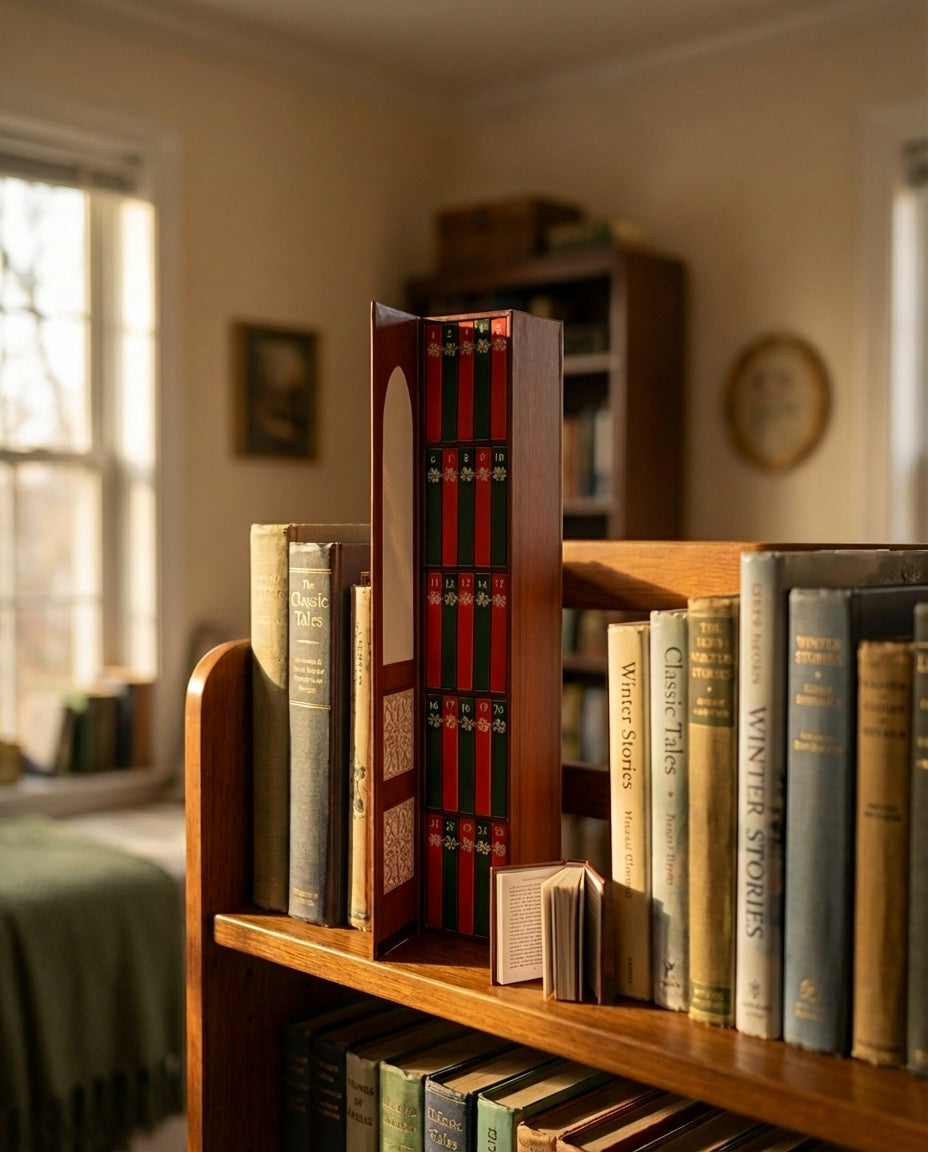 The Literary Bookshelf Countdown Calendar
