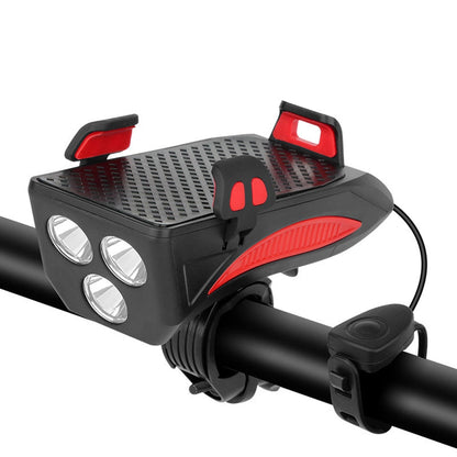 Multifunktionales Fahrradlicht | 4-in-1 Fahrradbeleuchtung