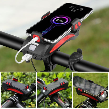 Multifunktionales Fahrradlicht | 4-in-1 Fahrradbeleuchtung