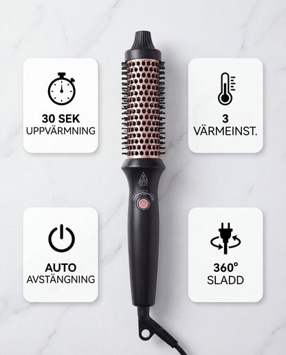 BlowoutPro | 3-i-1 Termisk Stylingborste