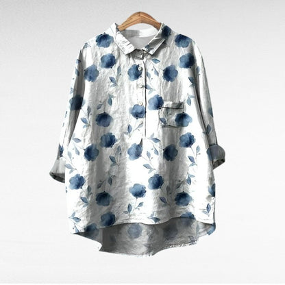 Camille | Elegant Linne Sommarblus