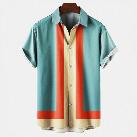 Kent - Retro Linnen shirt