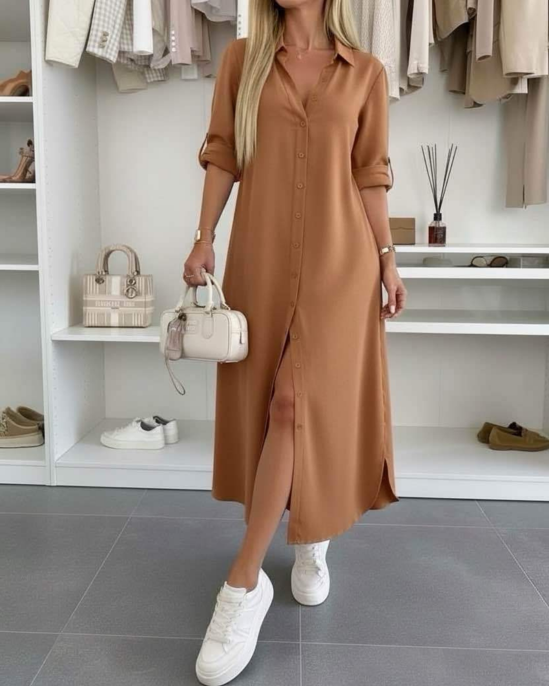 Aurora - Vestido Camisa Oversized