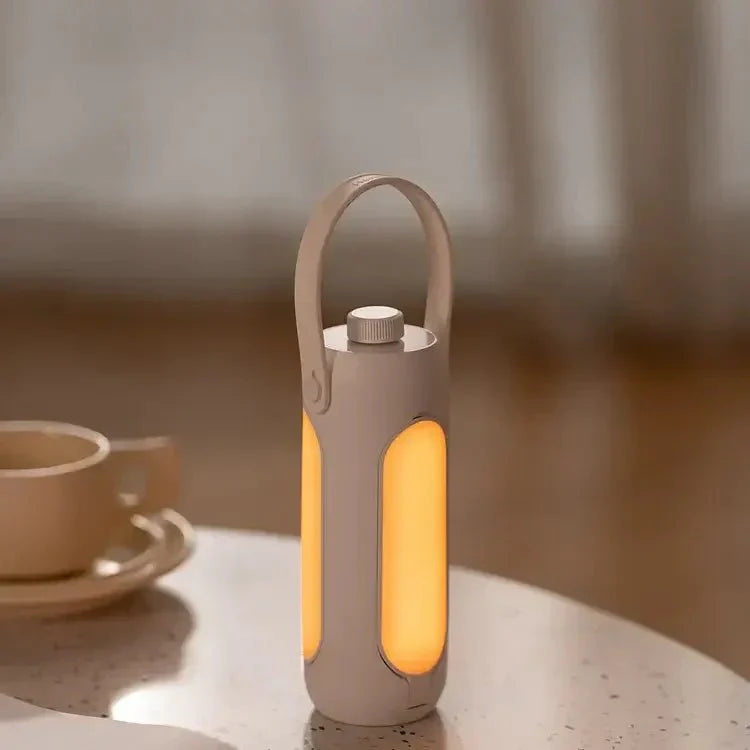 Portable Camping Lantern Foldable LED Light for Outdoor Use | 3 Color Stepless Dimming | 10000mAh Long Battery Life | Hanging Tent & Emergency Light