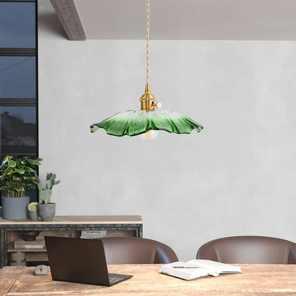 Cullivan Flower Hanglamp Glas Metaal Rood E27 Eettafel Verlichting Vintage Bloem Lamp Hal Sfeerverlichting | Restfield