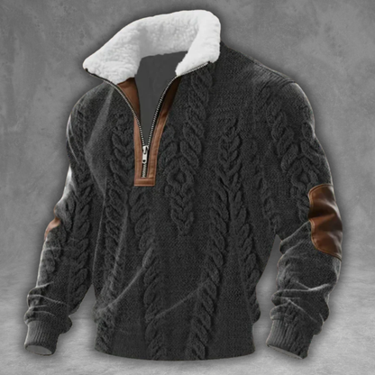 Éloi™ | Polarfleece-sweater med rullekrave og lynlås
