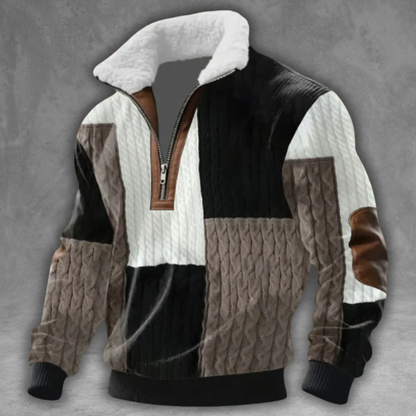 Éloi™ | Polarfleece-sweater med rullekrave og lynlås