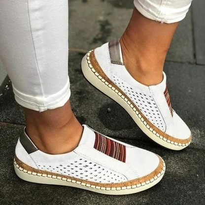 Baskets femme slip-on décontractées