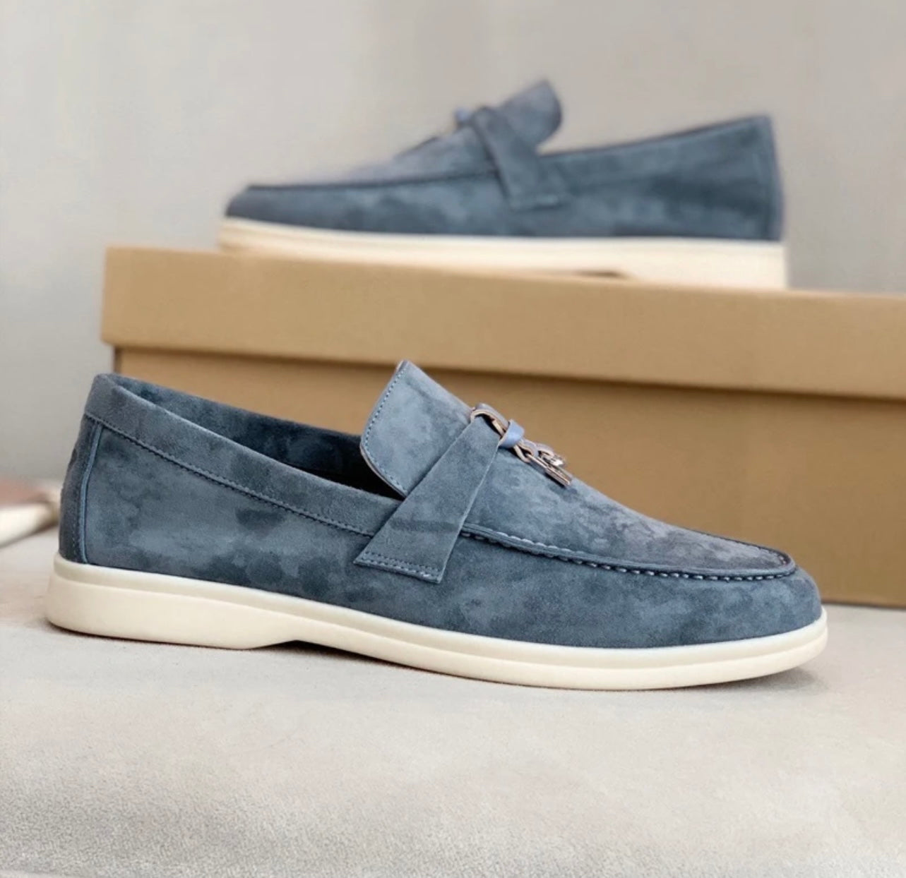 ATELIER FES | Siya Suède Loafers