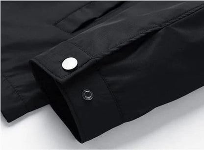 Alaric | Luxuriöse Herrenjacke | Summer Jacket – Elegant Men’s Premium Outerwear in Lightweight Smooth Fabric