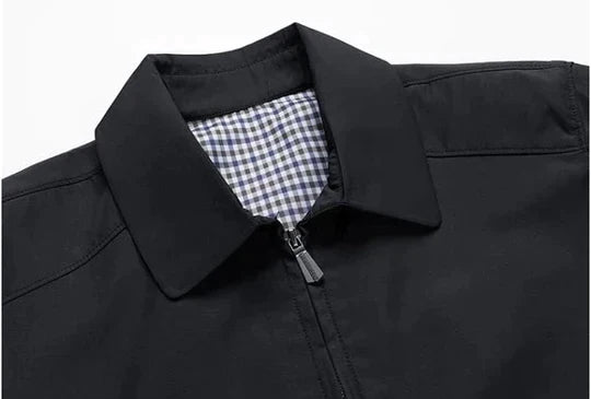 Alaric | Luxuriöse Herrenjacke | Summer Jacket – Elegant Men’s Premium Outerwear in Lightweight Smooth Fabric