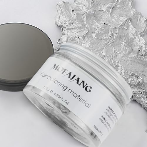 Mofajang® by JesseVance Manhattan: The Only Colored Hair Wax Styling Pomade with Bold Colors, Strong Hold, Simple Style, No Risk, & No Commitment