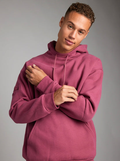 Cozy travel hoodie with airplane mode graphic