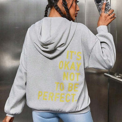 Trendigt unisex-hoodie - Billie | Supersoft-material