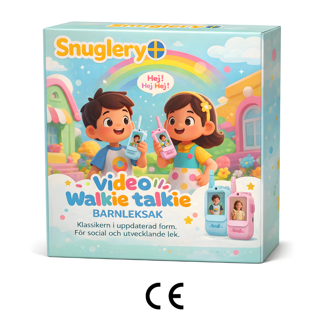 Snuglery Video Walkie Talkie – För aktiv lek tillsammans