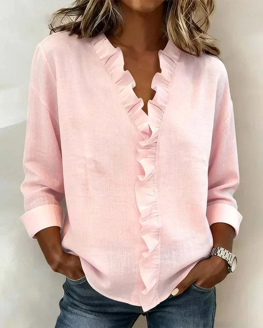 Indie | Bluza s Ruffles Dugim Rukavima