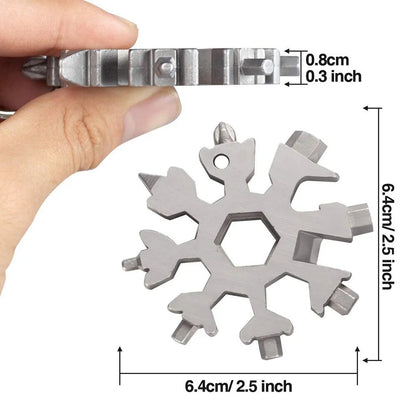 TITANForge™ Multi-Tool Snowflake — Your Pocket Power for Instant Fixes and Limitless Confidence