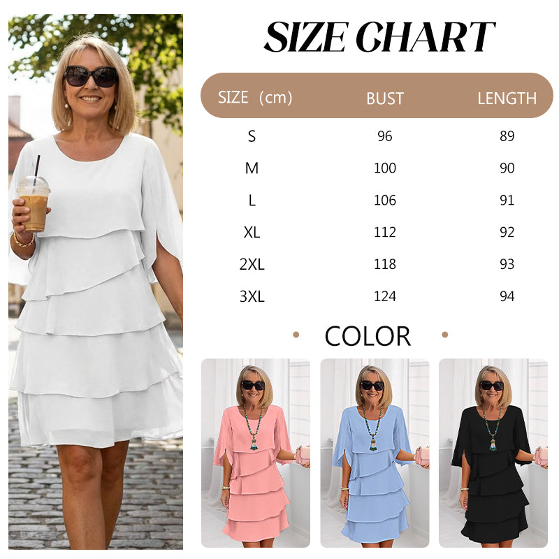 Żaneta – Elegancka sukienka z bufiastymi rękawami