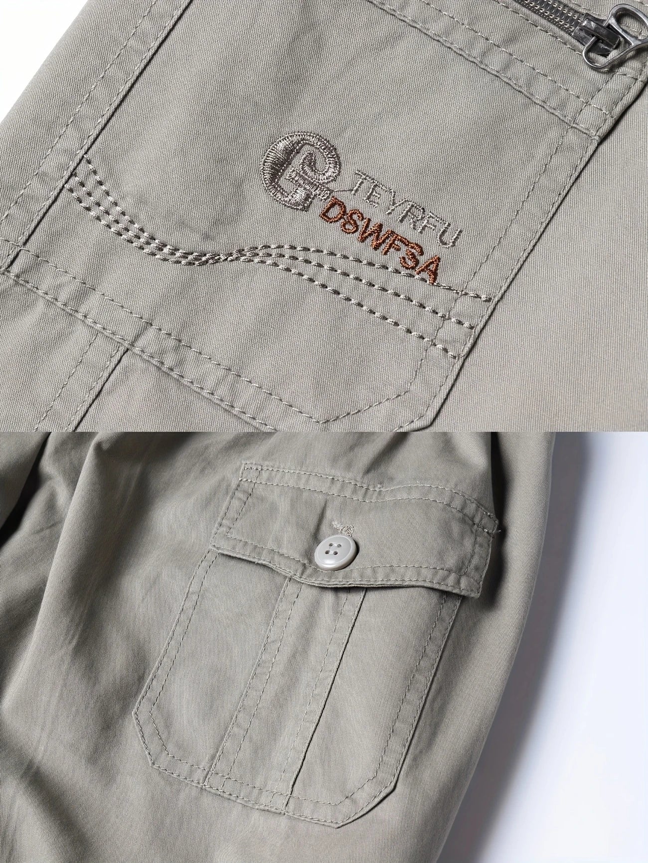 Fedde – Leichte Cargo Shorts Mit Tasche