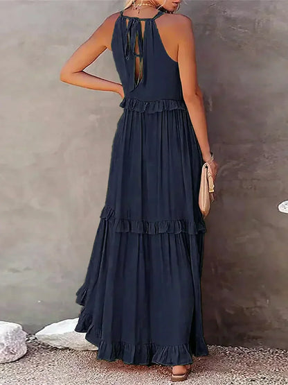 Coral - Vestido Longo