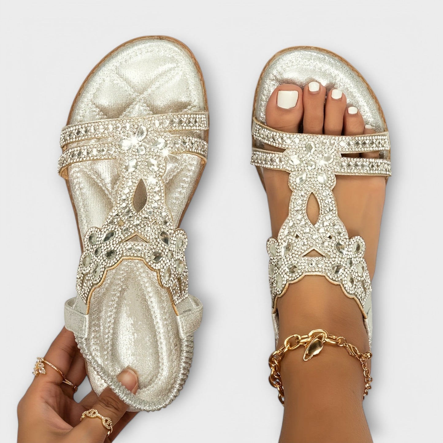 Rosalie - Orthopädische Sandalen im Bohostyl