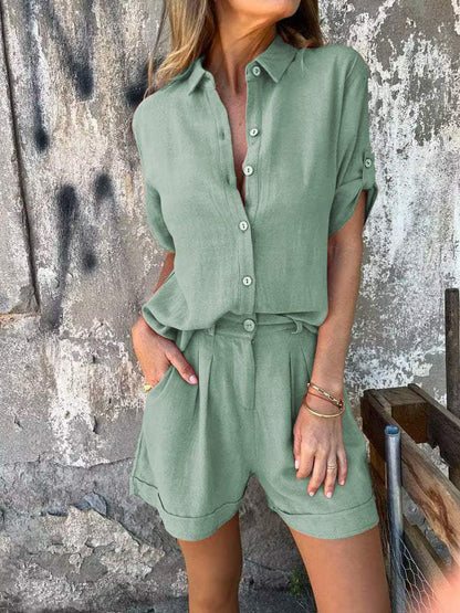 Jolie – Stylish Cotton-Linen Set