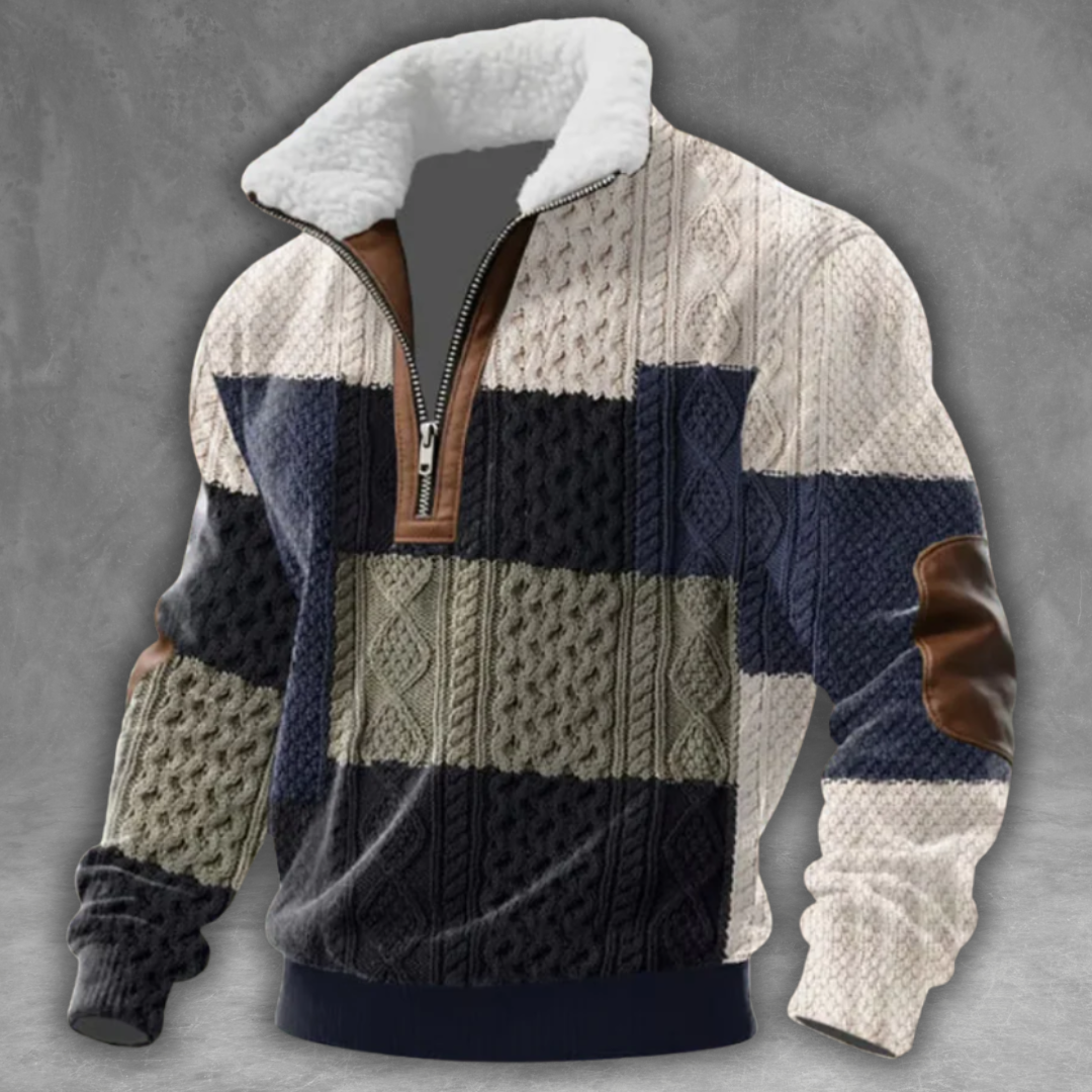Éloi™ | Polarfleece-sweater med rullekrave og lynlås