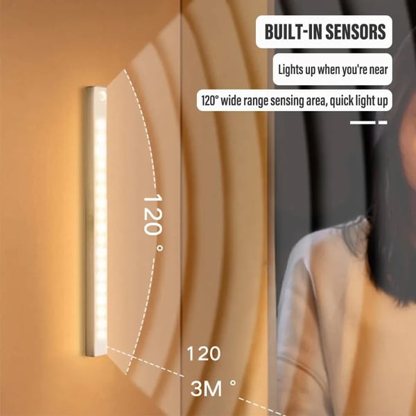 LED-Sensorlicht mit Bewegungsmelder – Magnetbefestigung