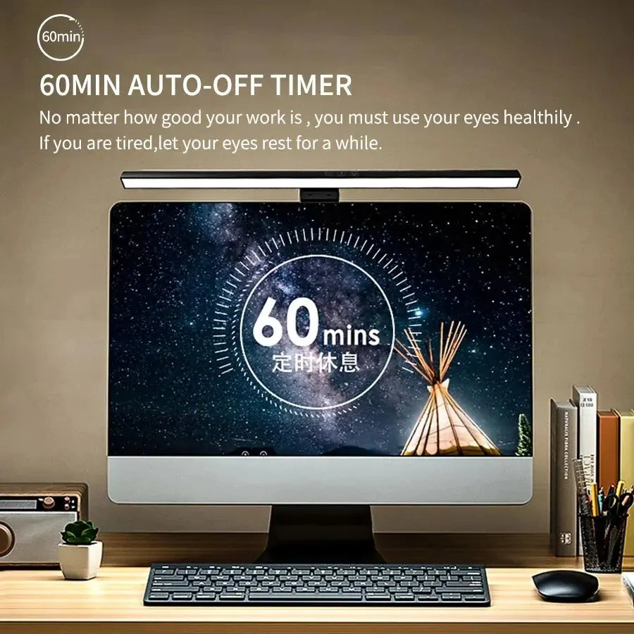 USB-Powered LED Monitor Light Bar | Adjustable Brightness | 33 cm / 50 cm