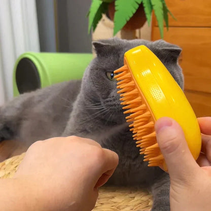 NylaTails Pet Hair Steam Brush