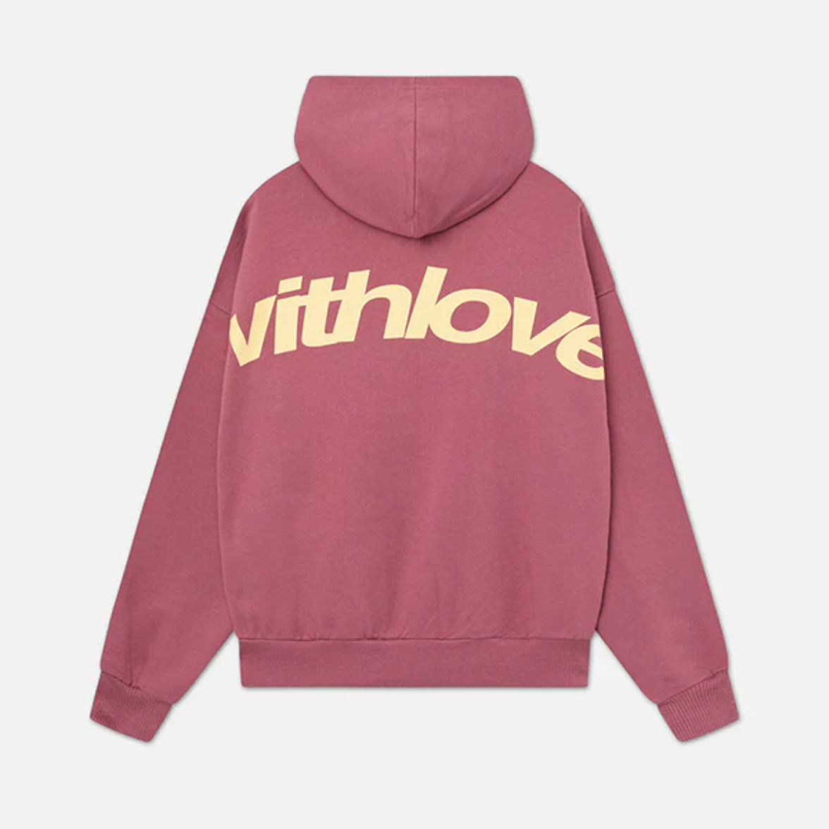 Women's With Love Hoodie | Oversized Winter Streetwear