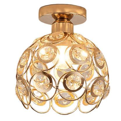 Beautiful Golden Luxury Ball Hall Ceiling Light