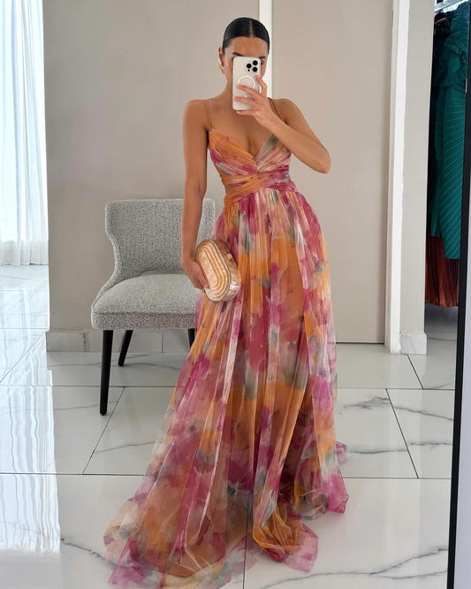 DELACROIX | Floral Elegance Maxi Dress (LIMITED EDITION!)