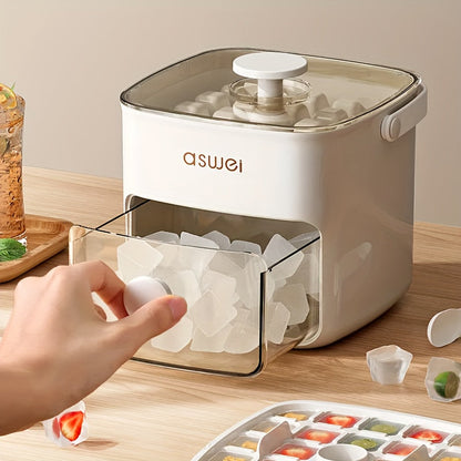Elektrische IJsblokjesmachine Met Grote Capaciteit Voor Snel IJsblokjes En IJsbollen In Keuken Of Thuisbar | Restfield
