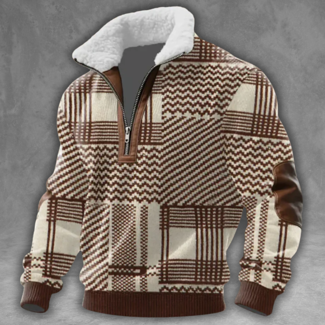 Éloi™ | Polarfleece-sweater med rullekrave og lynlås