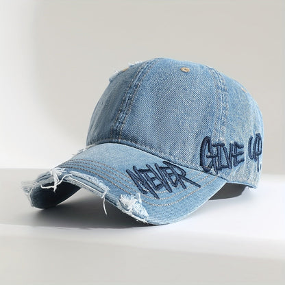 Veltrano™ Nunca Te Rindas Gorra Desgastada