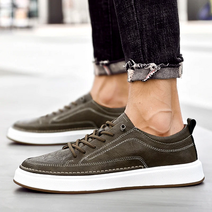 Tom Hollinger | Herrenmode Leder-Sneaker