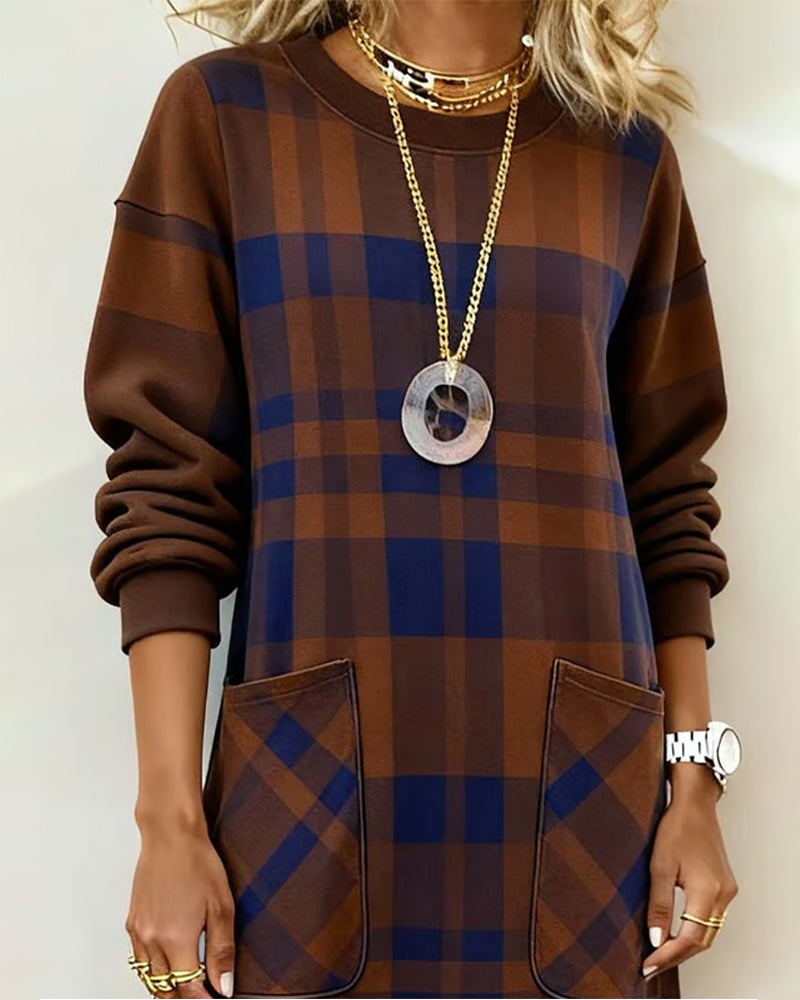 Timeless Plaid Dress