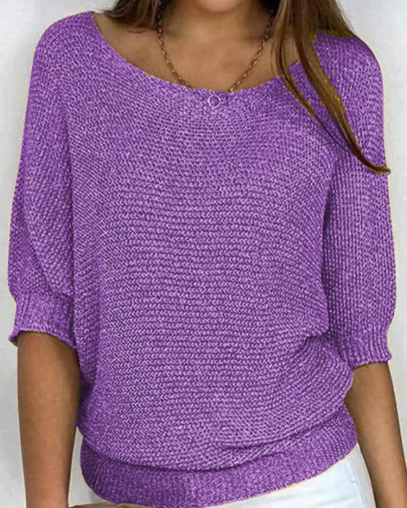 Bolendo Leila - Lässiger schmaler Pullover