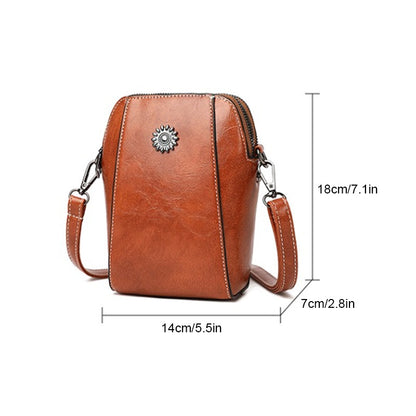 Vienna - Compact Solid Color Mini Handbag