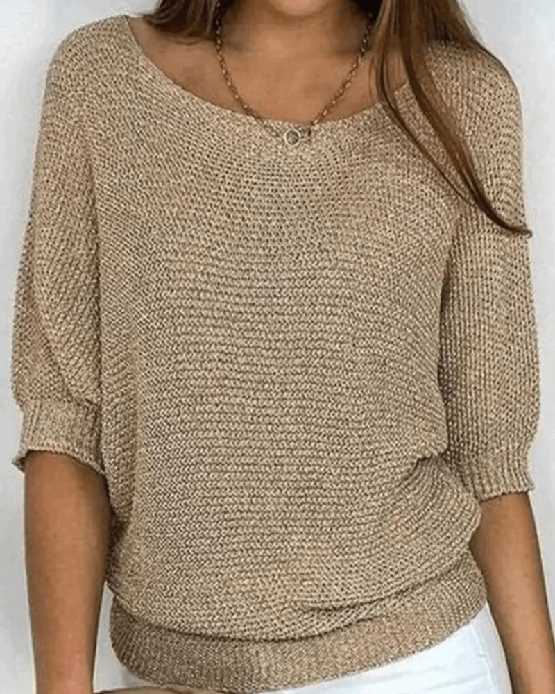 Bolendo Leila - Lässiger schmaler Pullover