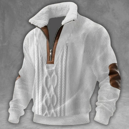 Éloi™ | Polarfleece-sweater med rullekrave og lynlås
