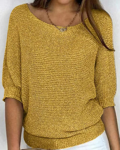 Bolendo Leila - Lässiger schmaler Pullover