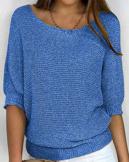 Bolendo Leila - Lässiger schmaler Pullover