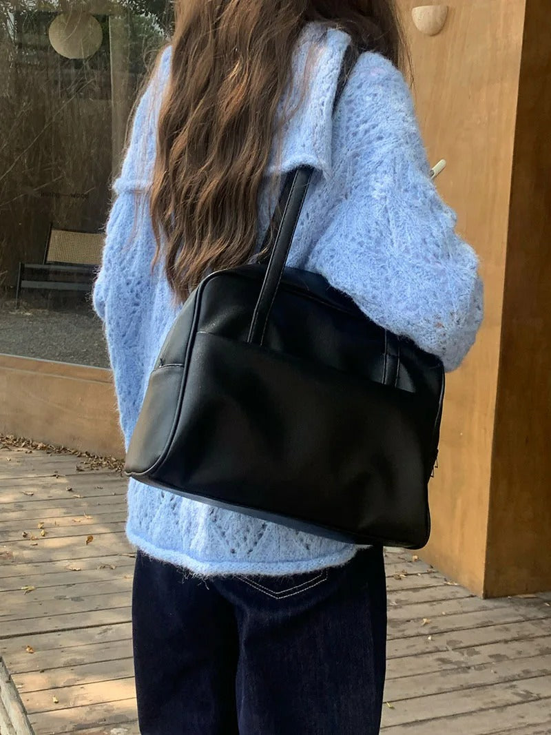 Chic Leather Tote Bag
